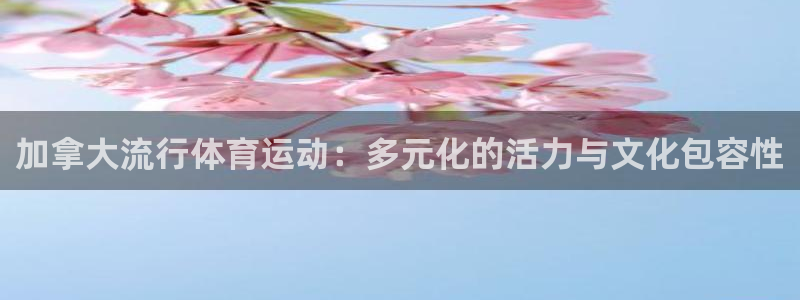 xc体育：加拿大流行体育运动：多元化的活力与文化包容性